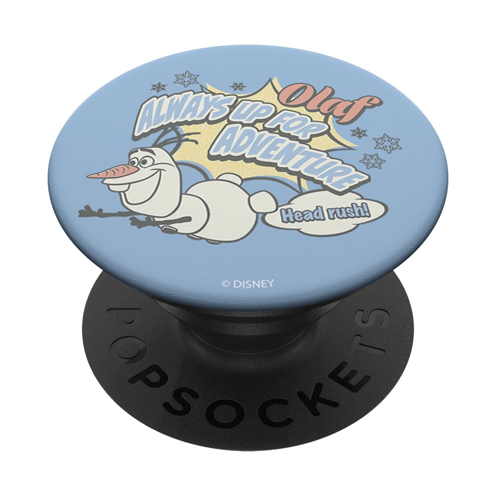 Disney Frozen Olaf Comic Always Up For Adventure Head Rush PopSockets Swappable PopGrip