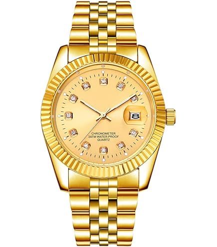 Amazon.com: DREAMING Q&P Classic Golden Stainless Steel  display picture 1