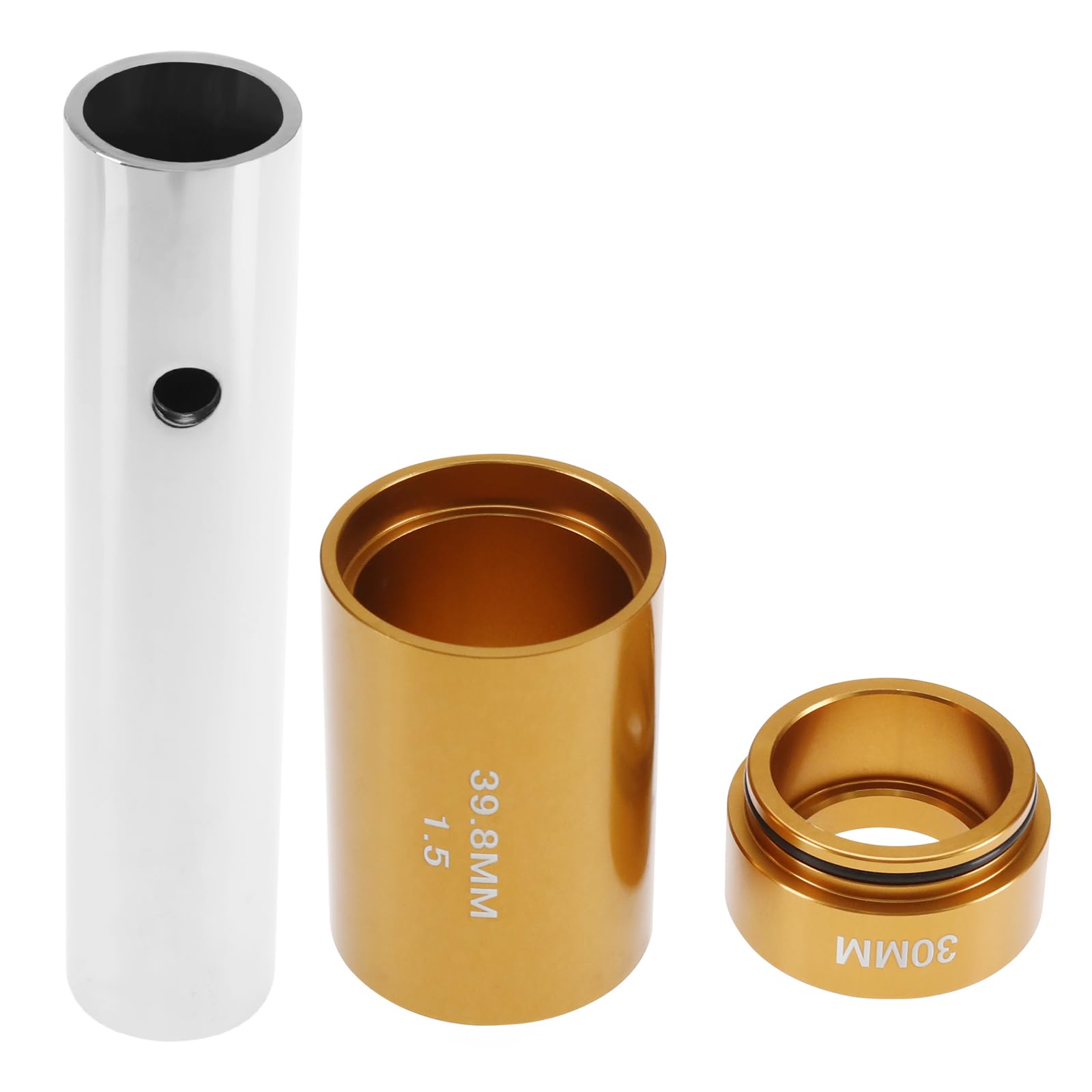 The Lord of the Tools Set with 3Pcs Bicycle Front Fork Setting Tool Aluminium Alloy Bicycle Fork Headset Tool Bike Crown Race Setting Tool Bicycle Accessories