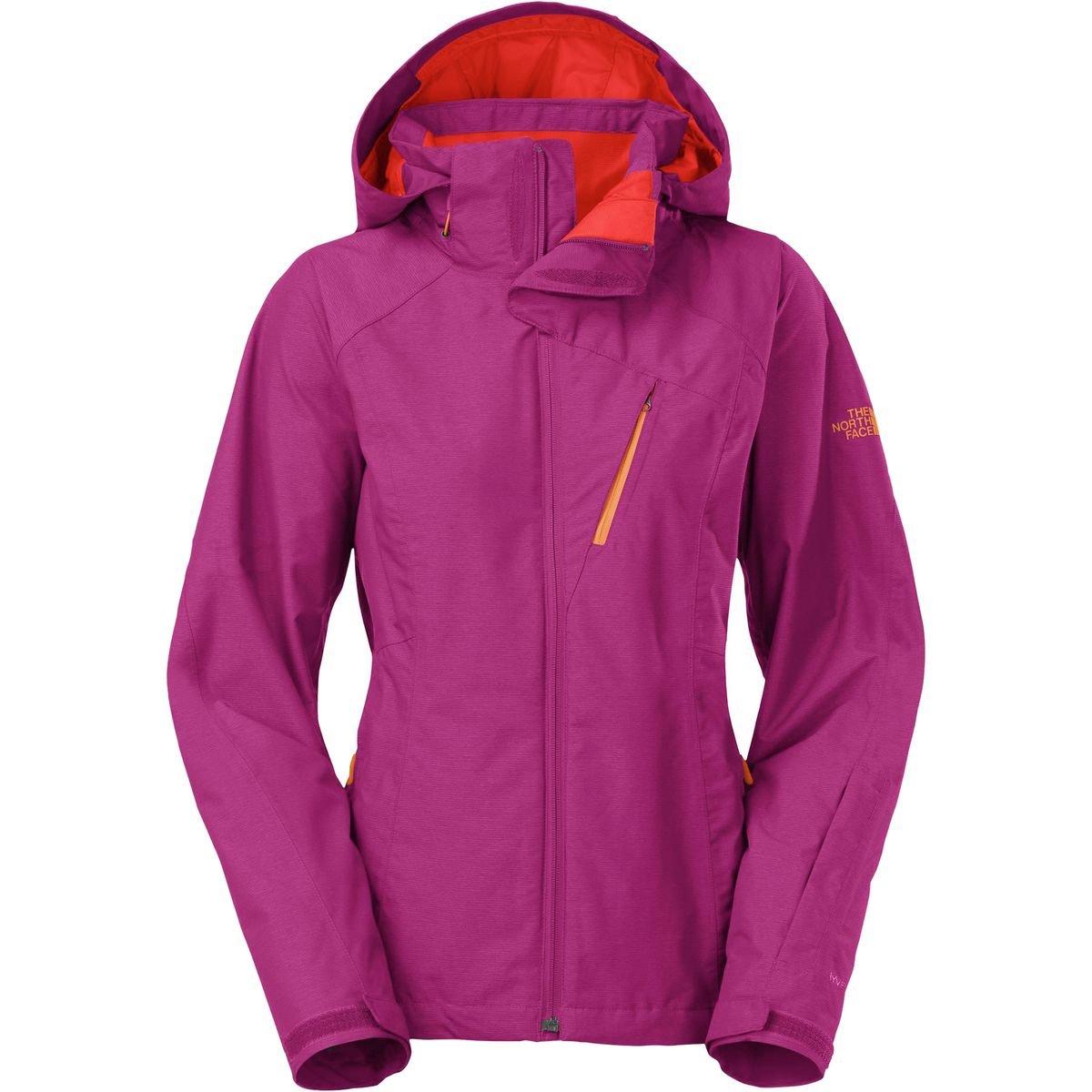 plum ski jacket
