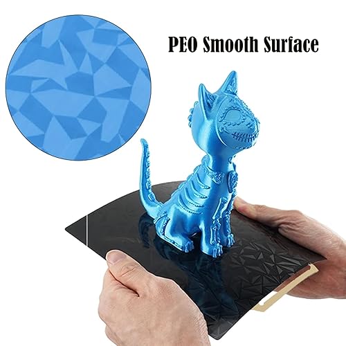 Texture PEI Build Plate For Bambu Lab X1/ X1C/A1/P1P/ P1S 3D Printer, 257x257mm Texture PEI Build Plate PEO Texture Sheet 3D Printer Flexible Spring Steel Removable Platform - View #4