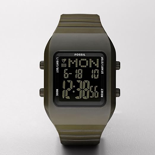 fossil digital watch amazon