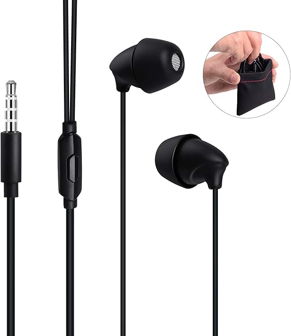 Sleep Earphone Sleeping Earbuds, Gift earphong Bag，Noise