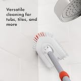 OXO Good Grips Extendable Tub & Tile Brush Refill Head White view 4