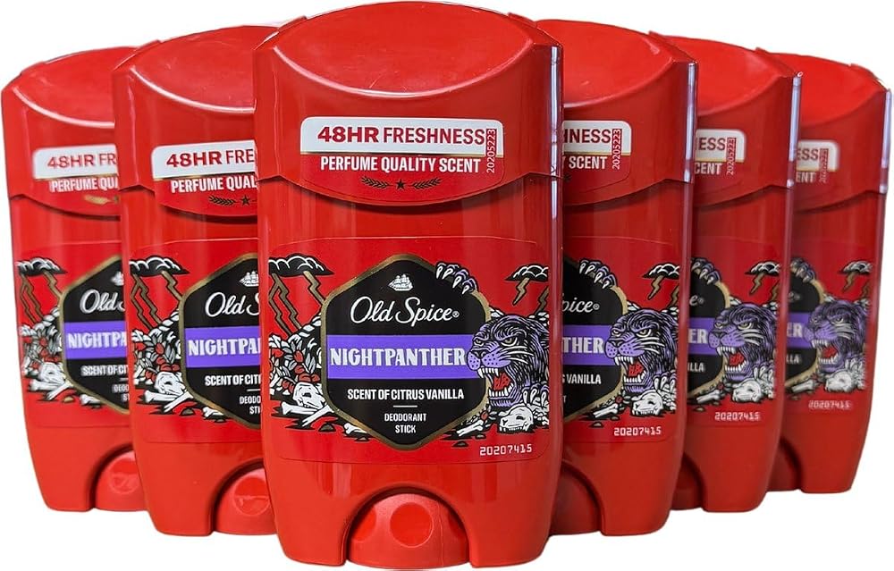 Old Spice Night Panther Deodorant Stick 50ml 0% Aluminium Invisible Mens
