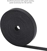 ASHATA 10mm GT2 Timing Belt 3M Rubber Synchronous Drive Belt for 3D Printer view 4