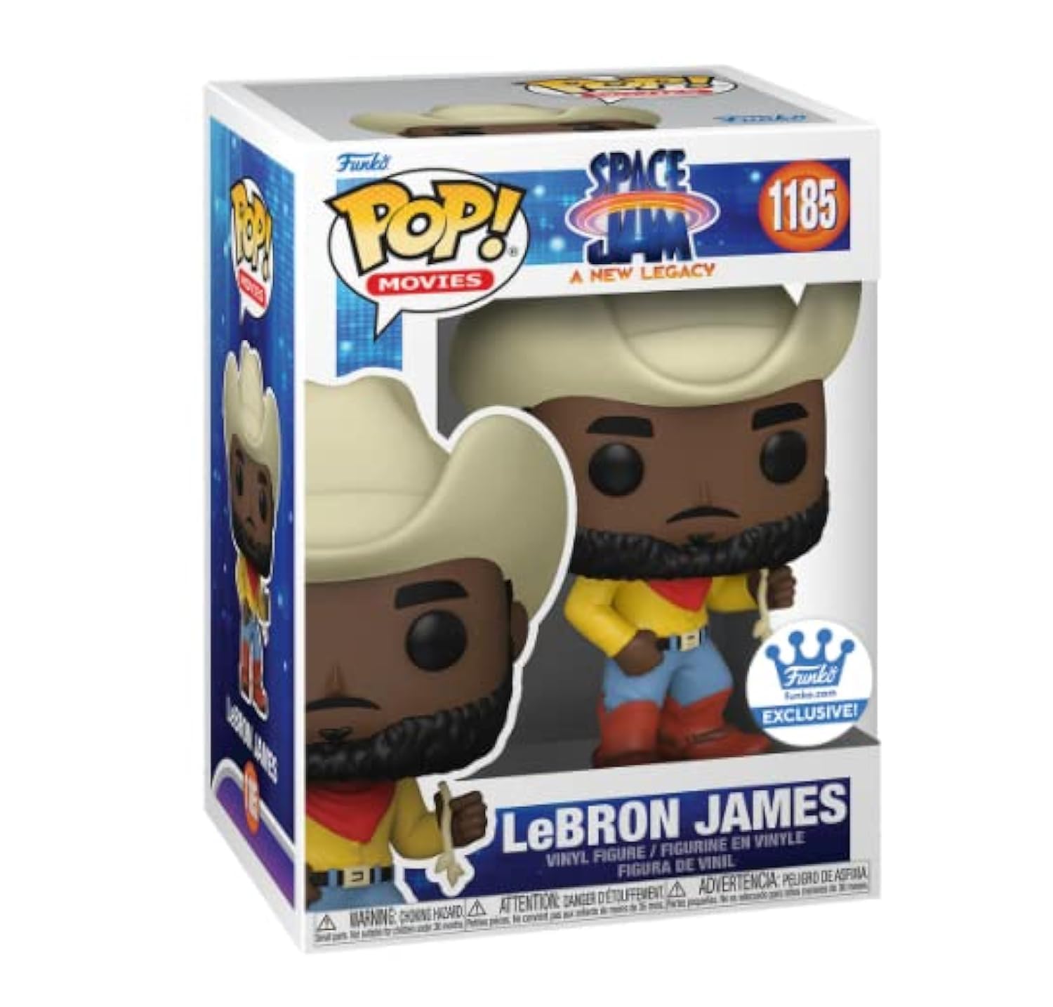 Funko Pop: Space Jam: A New Legacy Cowboy Lebron James Funko Shop Exclusive