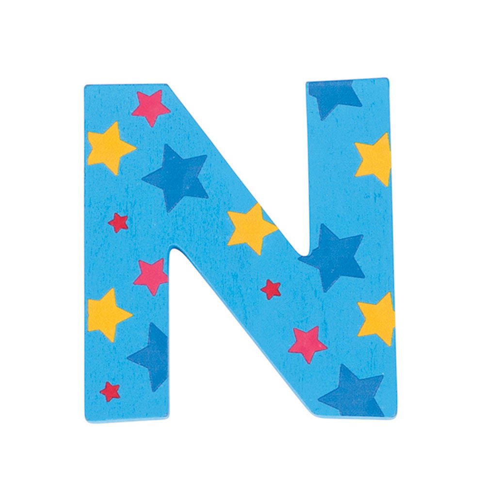 Bigjigs Toys Star Letter M (Yellow