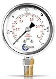 CARBO Instruments Stainless Steel Pressure Gauge