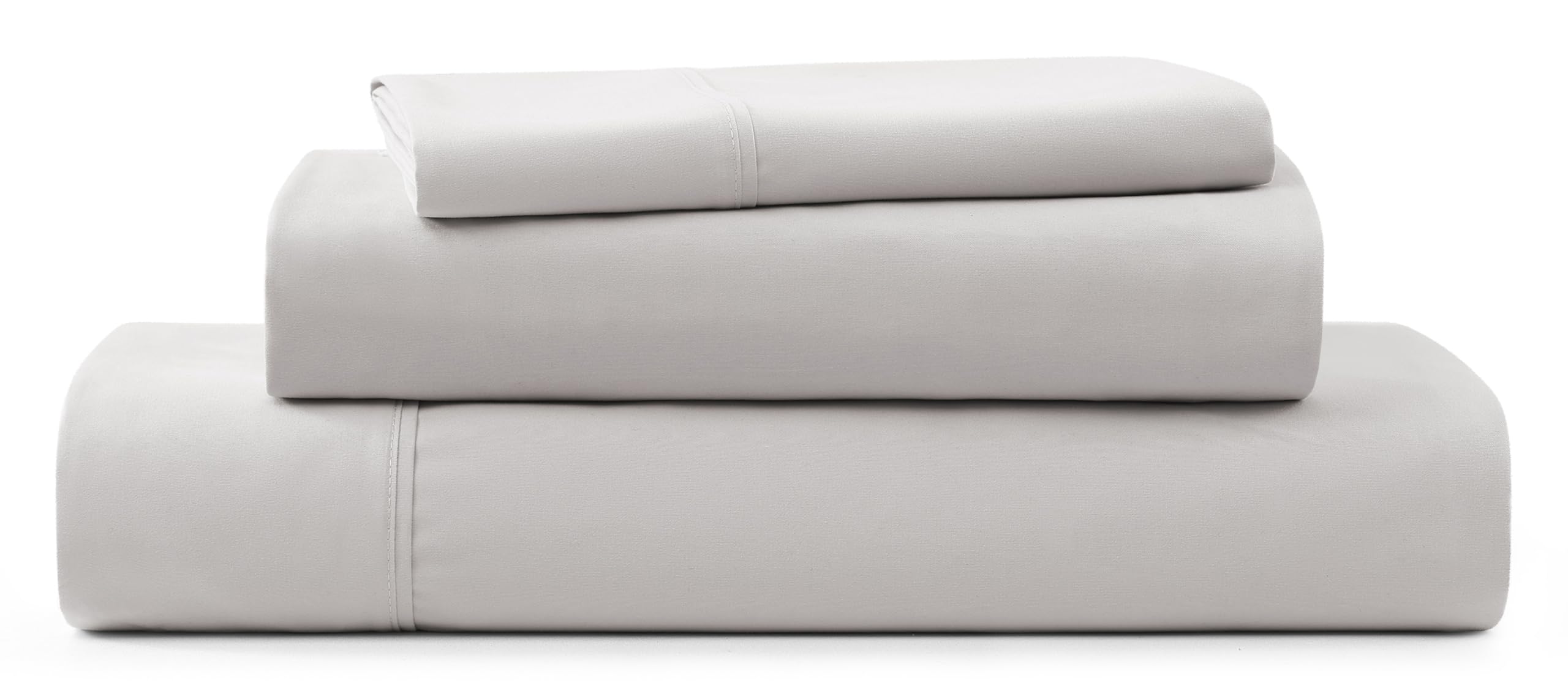 UGG 20929 Alahna Twin XL Bed Sheets and Pillowcases 3-Piece Set Sleep in Luxury Machine Washable Deep Pockets Wrinkle-Resistant Silky Cooling Technology for All-Season Comfort, Twin XL, Stone