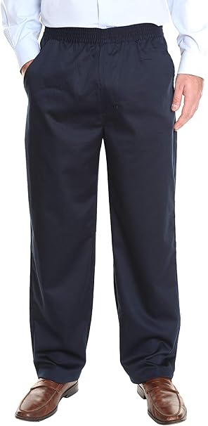 men's pull on jeans no zipper