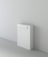 VeeBath Sphinx Back to Wall Toilet Unit 600mm High Gloss White MDF view 7