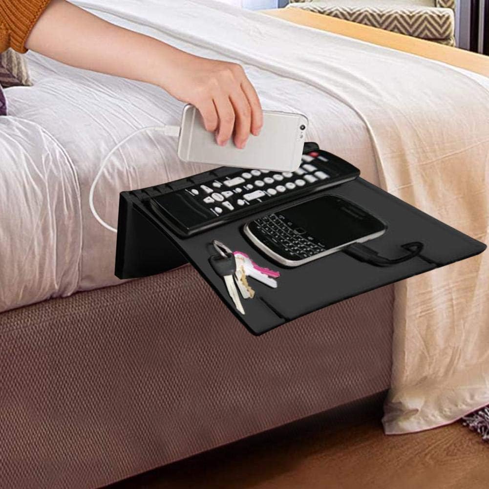 Kitabetty Bedside Shelf Multiuse Folding Nightstand Side Table Bed Tray Organiser Portable Sofa Storage Rack Small Bedside Table Bedside Bookshelf Desktop Tablet Holder Phone Holder 26 20 1 5cm Amazon Co Uk Kitchen Home