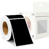 Rectangular Color Coding Packing Boxes Labels 3X5 Inch 250 Per Roll, Black Moving Stickers for Boxes Color Coded, Packing Labels Stickers for Inventory Warehouse