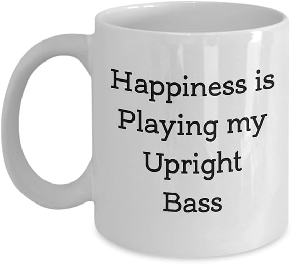 Unique Funny Gifts for Upright Bass Players Birthday or
