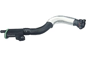 URO Parts 06J103213D Crankcase Breather Hose, w/Check Valve