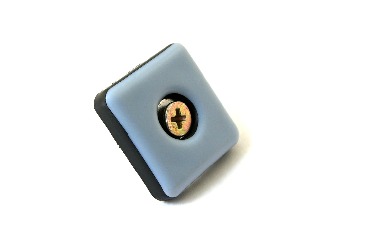 16 X Teflongleiter Eckig Zum Schrauben 25 X 25 Mm Mbelgleiter