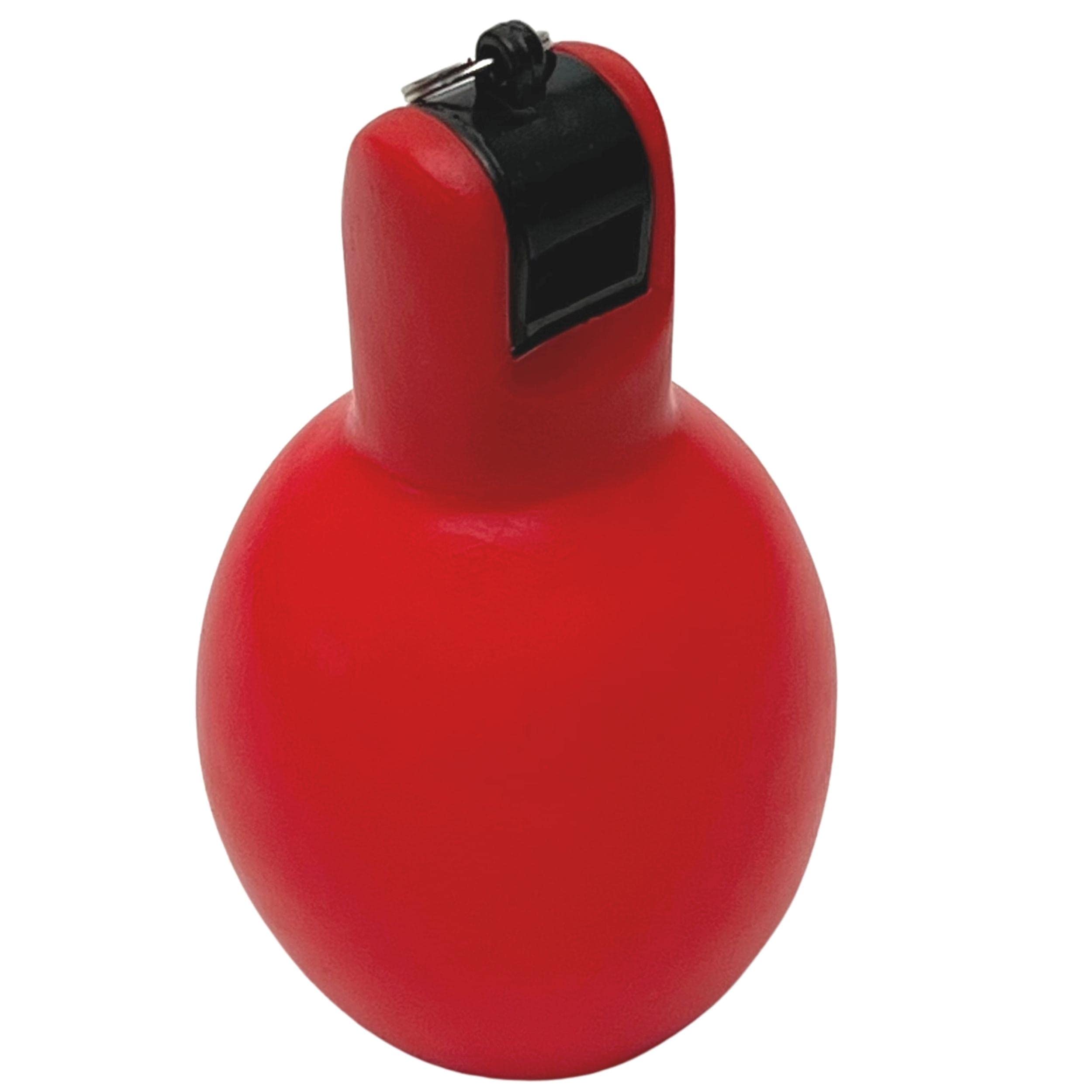 Best Sporting Hand Whistle, Referee Whistle, Trainer Whistle, Black, Football Whistle for Children, Robust Sports Whistle, Trainer Whistle, Sports Whistle (Red)