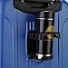Travelers Club Madison Hardside Expandable Luggage with Cup/Phone Holder, Blue, Carry-On 20-Inch