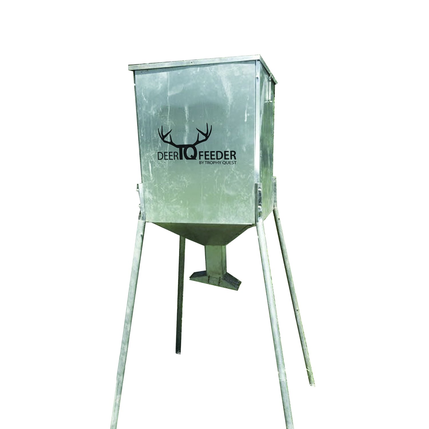 Deer Feeder 225lb Capacity Rust Proof Steel Tq225 Gravity Game