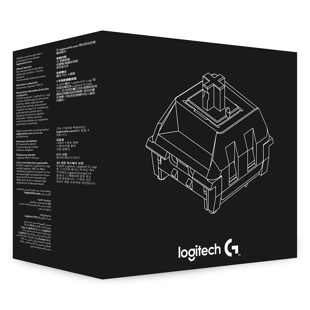 Logitech G Pro X Mechanical Gaming Keyboard Switch Kit (GX RED Linear)