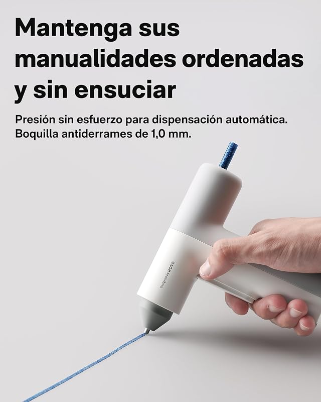 Pistola de Silicona Caliente, 40PCS Barras,calentamiento rápido 30s