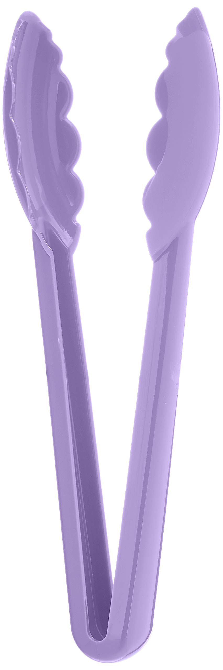 Mercer Culinary M35100PU Hell's Tools Hi-Heat 9.5-Inch Utility Tongs, Purple, Fabric