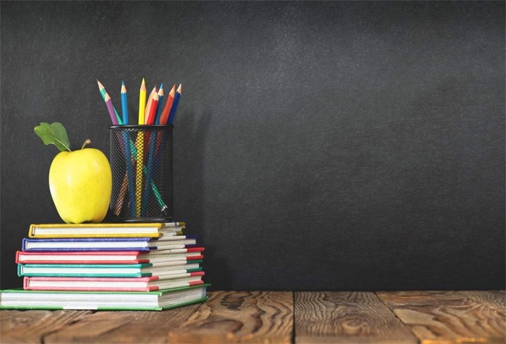 AOFOTO 7x5ft School Room Chalkboard Back to School Backdrop