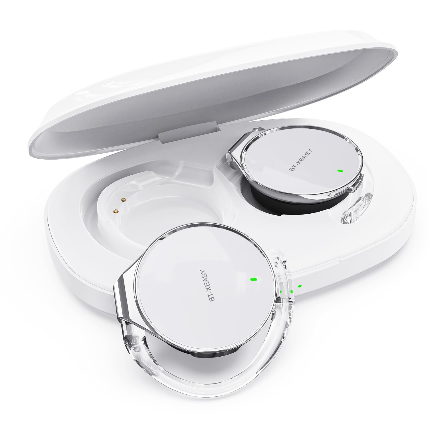 Photo 1 of . Open Ear Headphones Wireless 52hrs Bluetooth 5.4 Over Ear Hooks Headphones Earbuds with Microphone Ear Clip Earbuds Simultaneously Connect 2 Devices Clip on Earphones