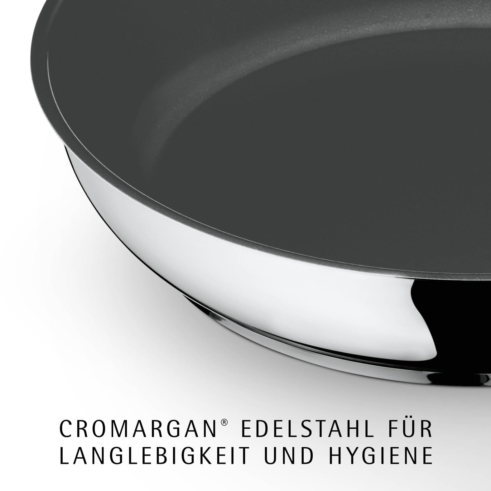 WMF Devil Pfannenset Induktion 2-teilig – Bratpfannen 24, 28 cm – Edelstahl Cromargan Antihaft Pfannen Set, beschichtet, spülmaschinengeeignet, backofenfest, hitzebeständig und kratzfest 5