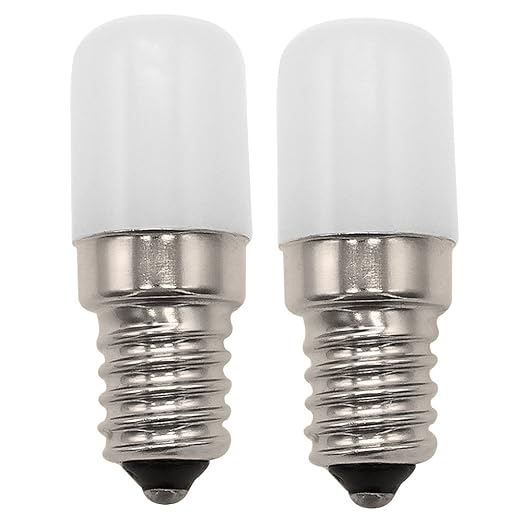 NewCY Pack de 2 E14 Bombilla LED 1.5W nevera Bombillas LED ...