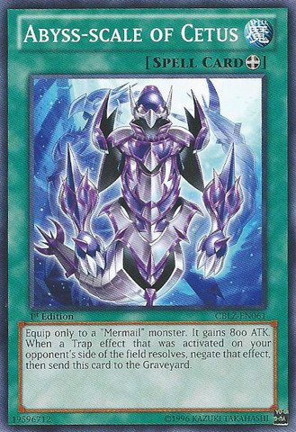 Yu-Gi-Oh! - Abyss-scale of Cetus (CBLZ-EN061) - Cosmo Blazer - Unlimited Edition - Common