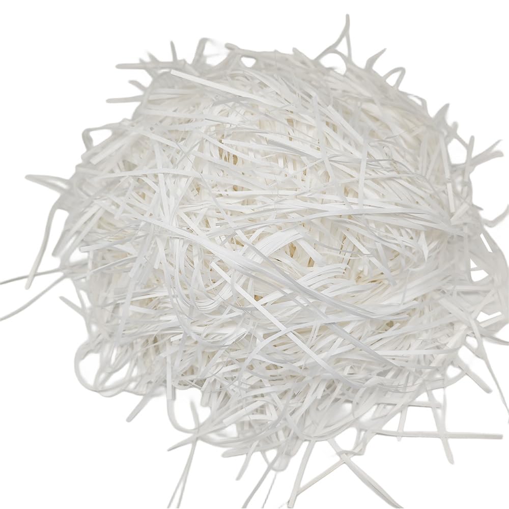 200g White Shredded Tissue Paper For Gift Boxes & Hampers, Gift Wrapping Accessories,Hamper Filling,Gift Packaging Filler