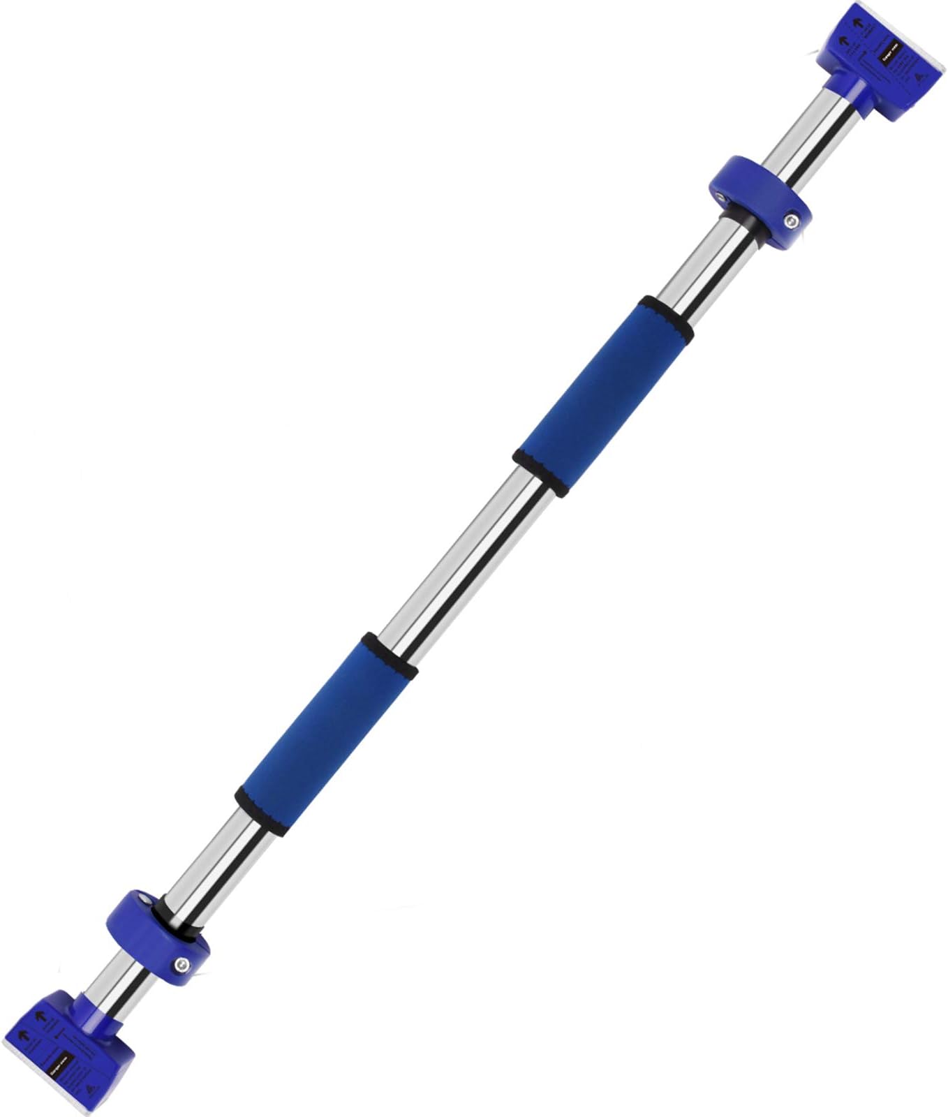 AhfuLife Pull Up Bar, Chin Up Bar for Doorway No Screws, Upper Body Workout Bar with Safety Locking Catch, Heavy Duty Home Fitness Door Exercise Bar