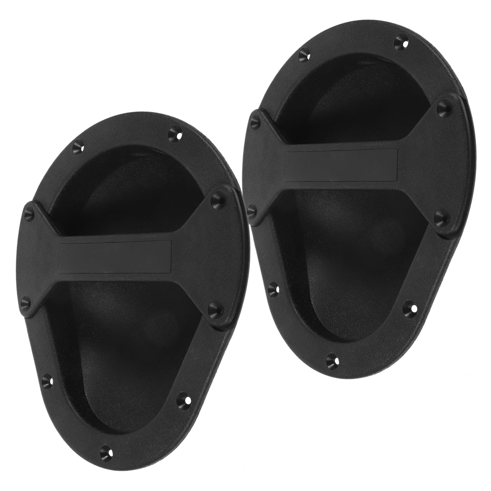Generic 2Pcs Heavy Duty Recessed Speaker Handles Replacement Durable Audio Fittings for Speaker Attachments Recessed Handle Pulls Speaker Accessories
