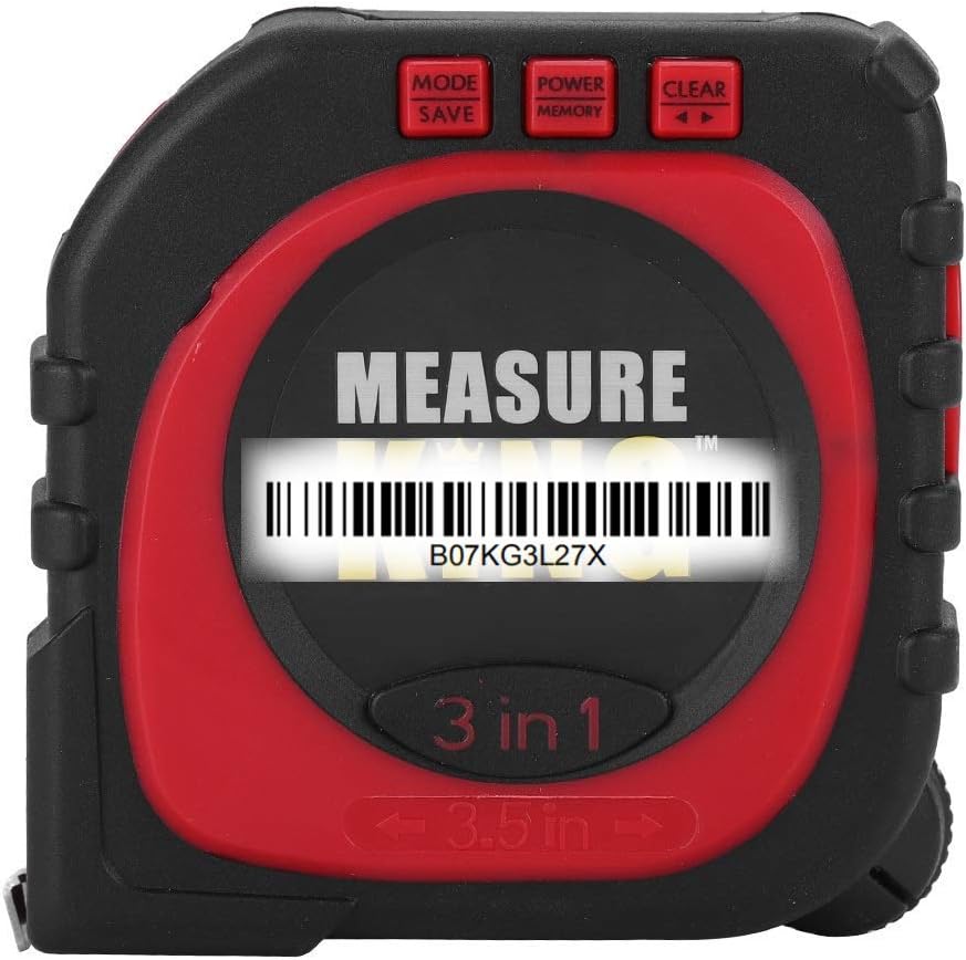 3in1 Measuring Tape Tapeline Digital Laser Precise Tape String Mode