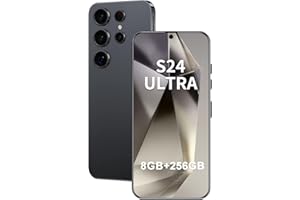 Unlocked Phone S24 Ultra Android Phone 8-core 8GB+256GB Cell Phone 7 inch HD Screen Mobile Phone 108MP+48MP Camera 6800 mAh B