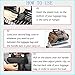 FXICAI Bag Bungee Luggage Straps Adjustable Travel Suitcase Belt Tags Label Accessories (Black-Set of 3)