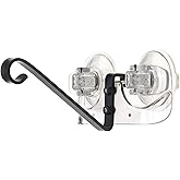 Roamwild Window Mounted Bird Feeder Bracket with Super Strong New Dual Suction Cups Outdoor