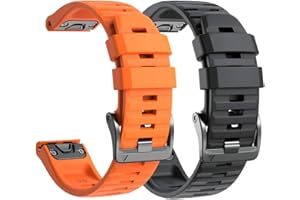 NotoCity Compatible with Fenix 6 Pro Band 22mm Easy Fit for Fenix 5/Fenix 5 Plus/Fenix 6/Fenix 6 Pro/Forerunner 935/Forerunner 945/Approach S60/Quatix 5