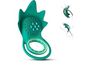 Sex Toys Vibrator Penis Ring - Cafatop Vibrating Cock Rings with 10 Vibration Modes & USB Rechargeable, Silicone Adult Sex To