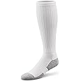 Dr. Comfort Over-the-Calf Unisex Diabetic Socks, X-Large, White