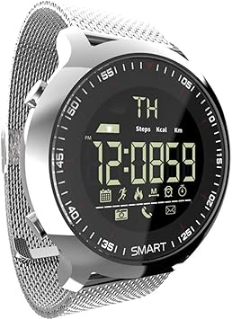 FRWPE Smart Watch Men Sport LCD podómetros Impermeables Relojes ...