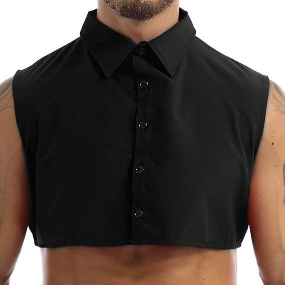 fake shirt collar mens