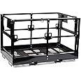 Titan Attachments 4' x 6' Mesh Telehandler Work Platform, Man Safety Basket, Forklift Attachment, Safety Cage