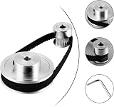 3D Printer GT2 Timing Belt Pulley Wheel Kit 6mm Width 20/60 Teeth view 8