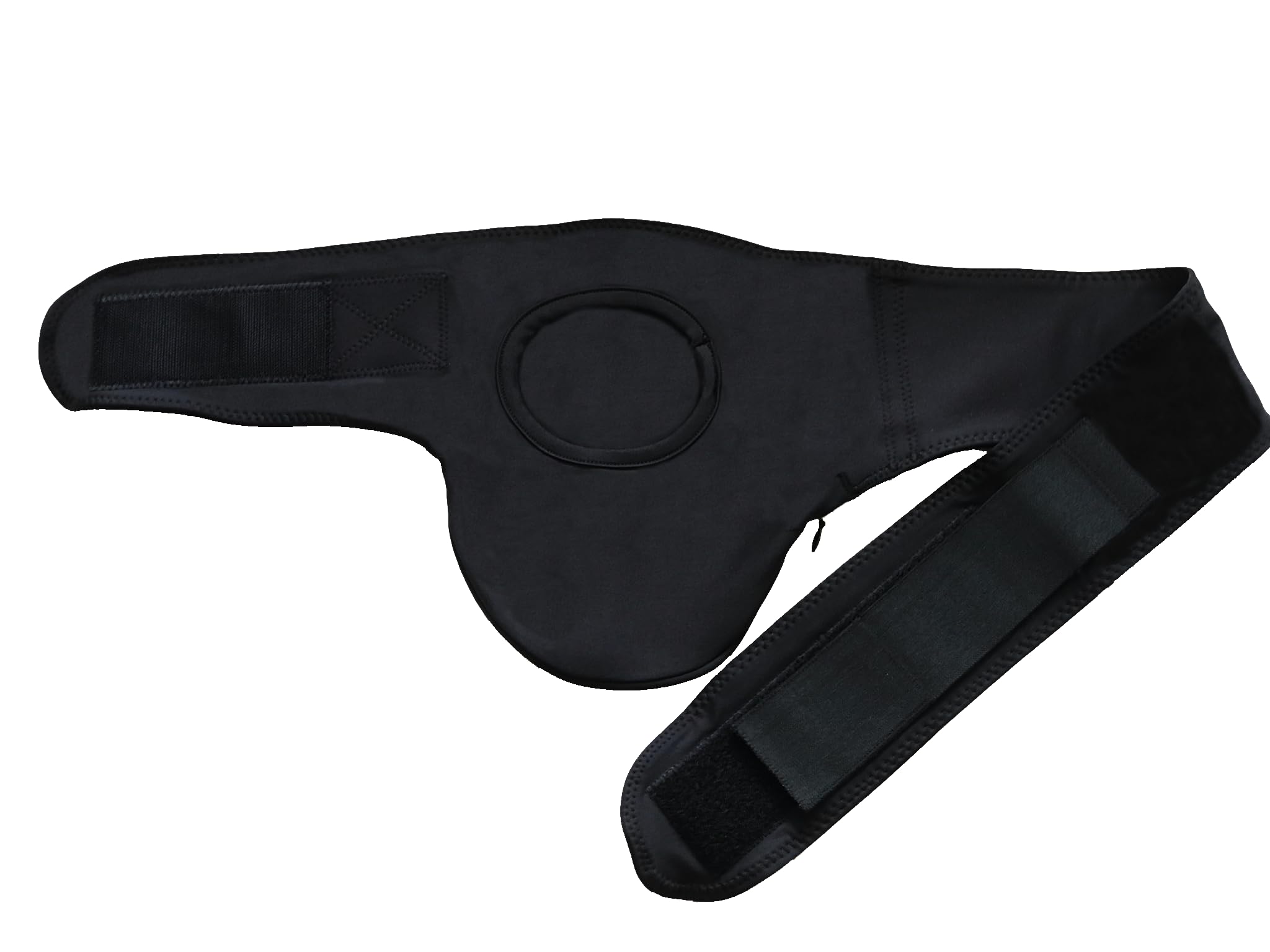 AZAORY Vertical Stoma Belt – Lightweight Adjustable Fast-Dry Ostomy Support for Men & Women, Soft Discreet Stoma Bag Holder for Daily Post-Surgery Comfort(Size 5 = 38" to 40" inches, Left Side Stoma)