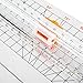 Jielisi 12 inch Paper Trimmer, A4 Size Paper Cutter with Automatic Security Safeguard for Coupon, Craft Paper and Photo, White