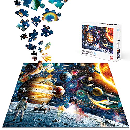 Jigsaw Puzzle for Adults 1000 Pieces, ACSTEP Space Puzzle 1000 Pieces
