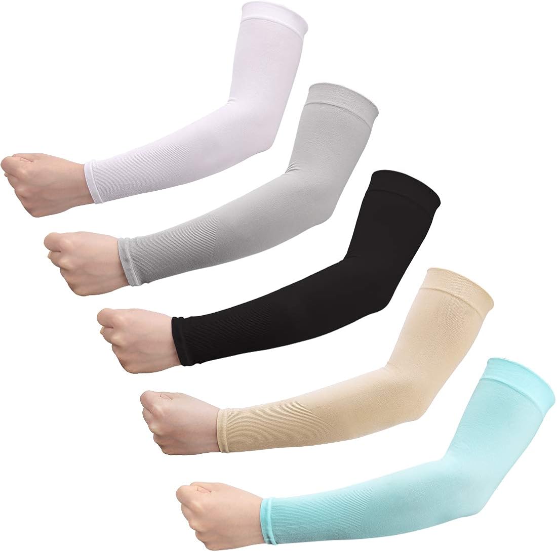 Arm Sleeves for Men Women,UV Sun Protection Cooling Sleeves to Cover Arm Tattoo for Driving Cycling Golf Fishing…: Clothing
